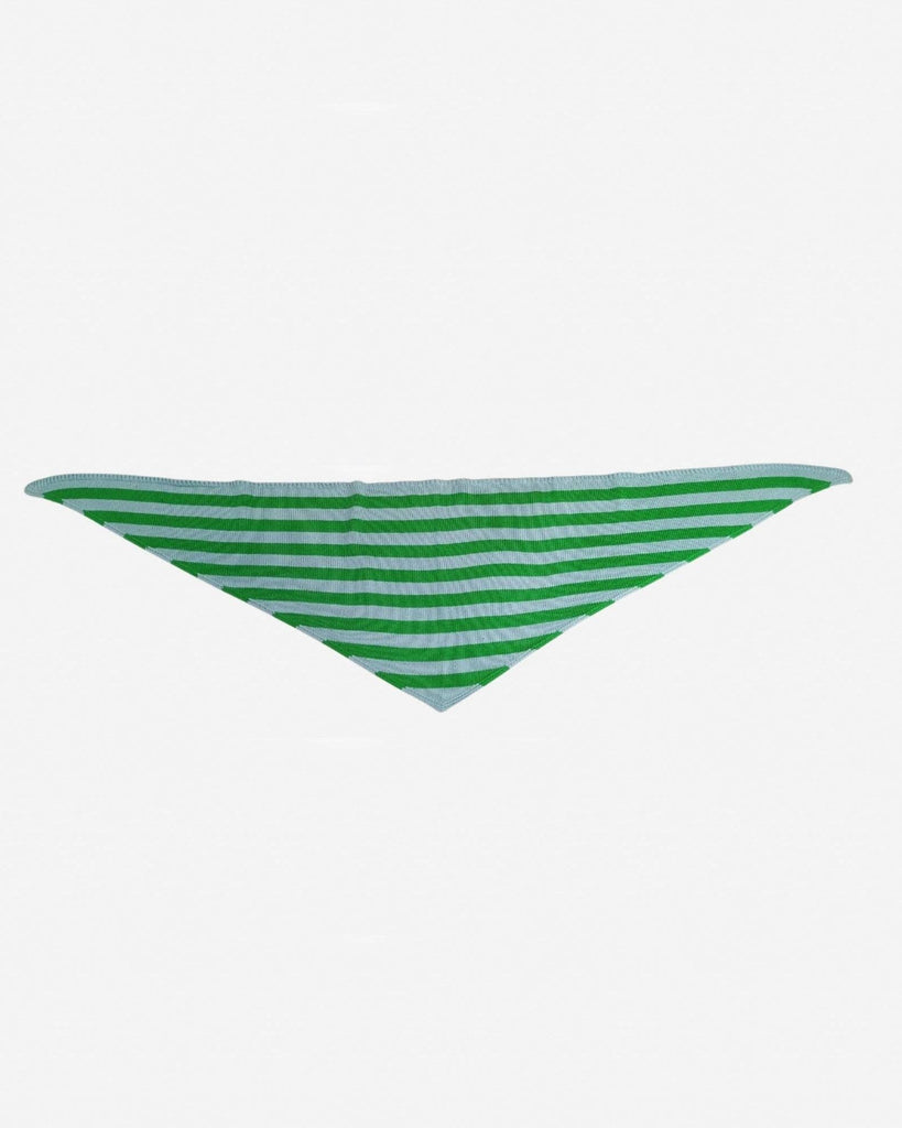 Simple Stripe Triangle Scarf