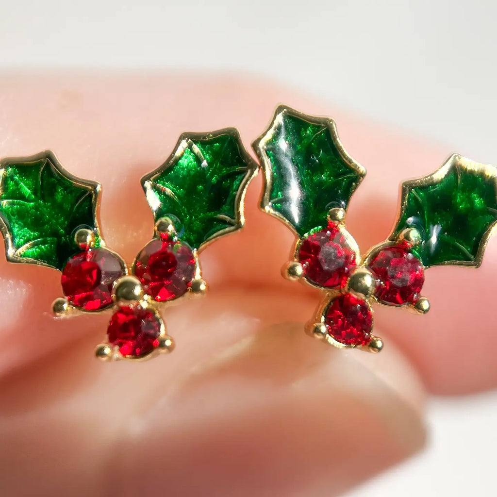 Holly Jolly Stud Earrings