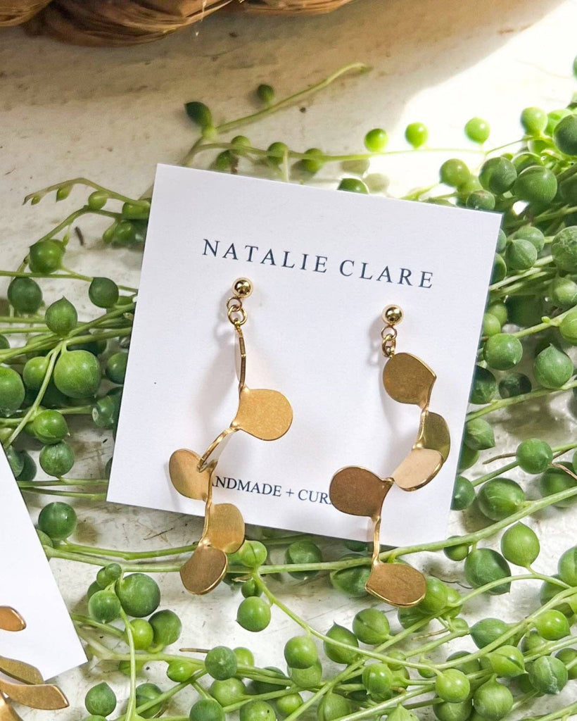 'String of Pearls' Dangle Earrings