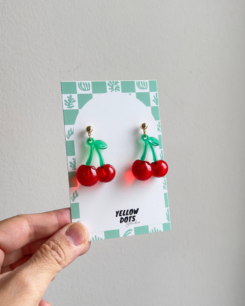 Yummy Cherry Earrings