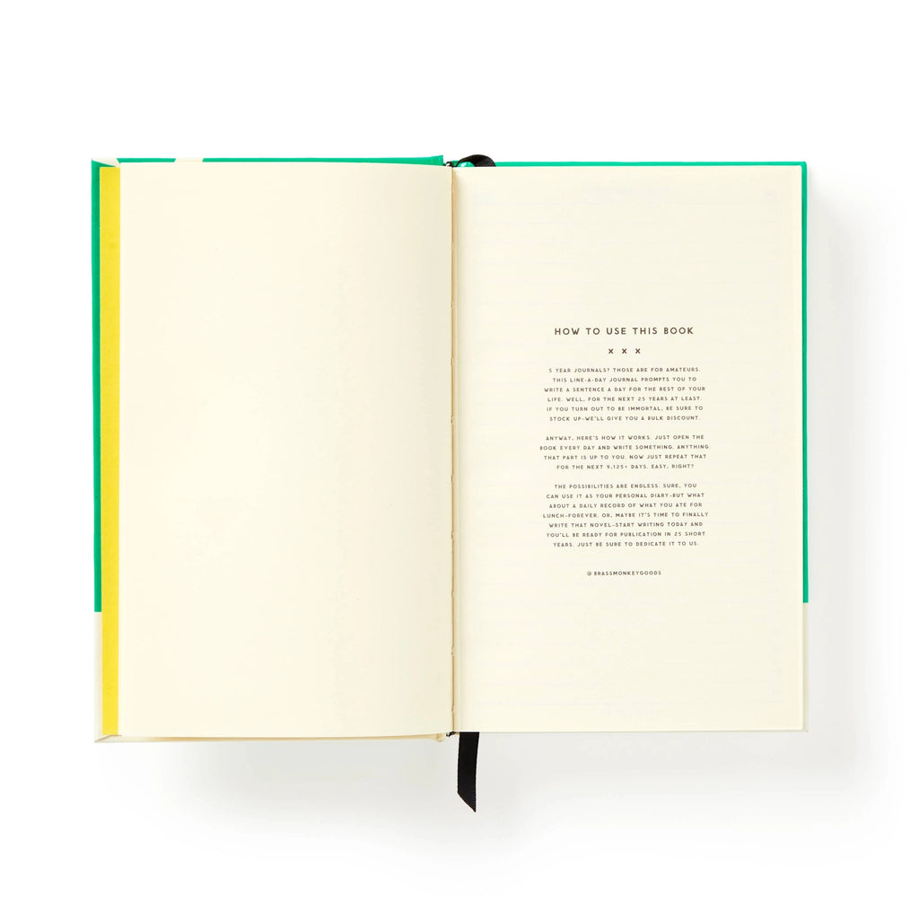 A Life Sentence Journal