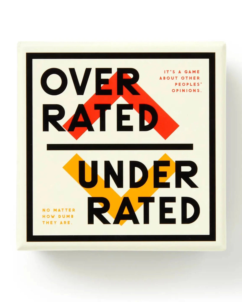 Overrated / Underrated Social Game
