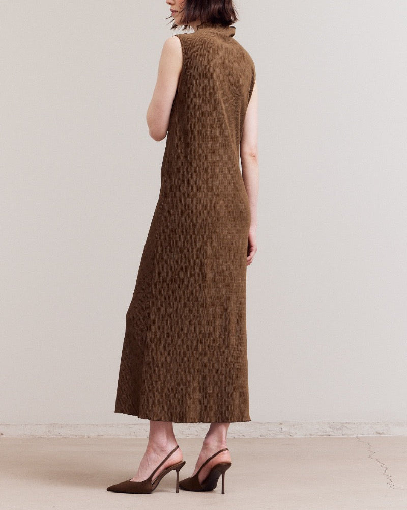 Elle Dress in Dark Moss