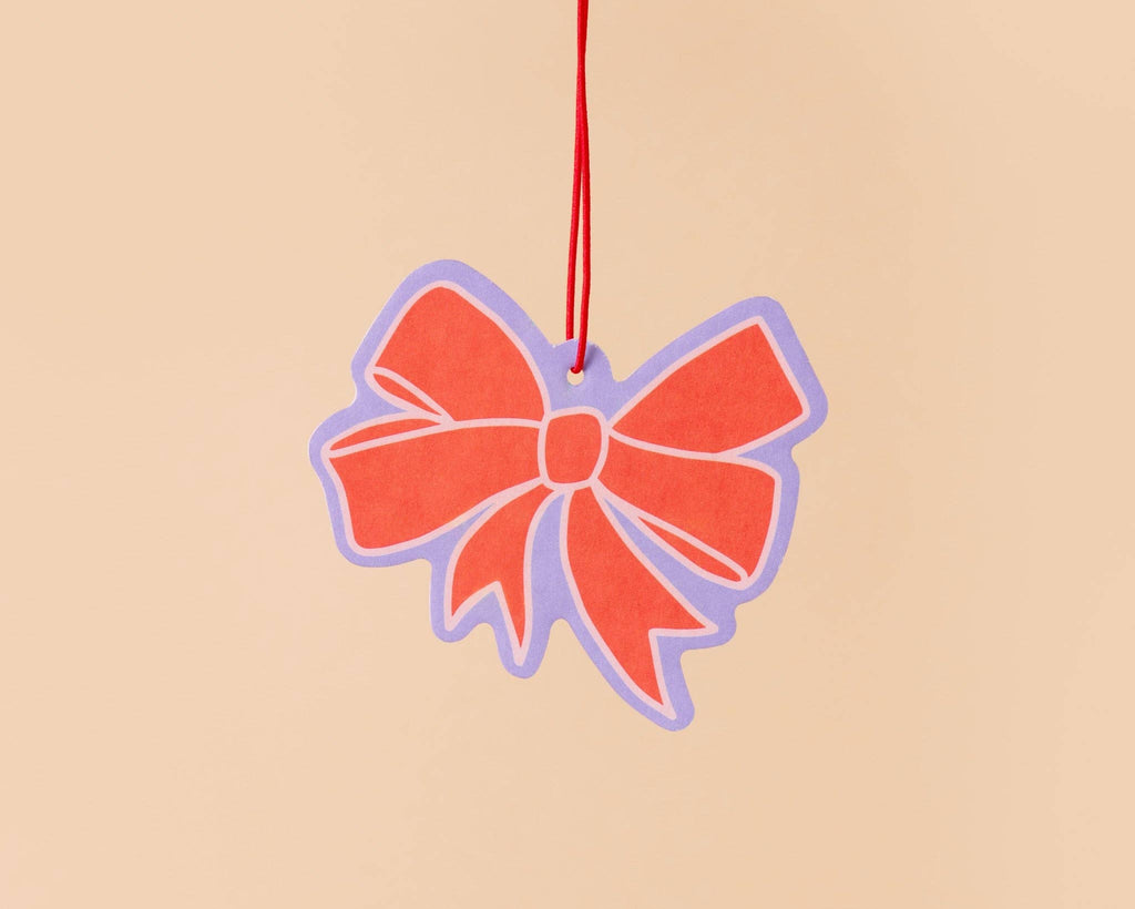 Classic Bow Air Freshener in Cherry