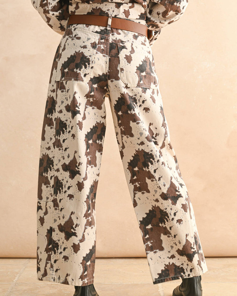Cowboy Camo Barrel Pants