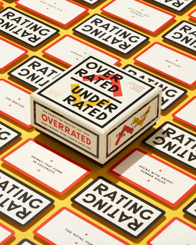 Overrated / Underrated Social Game