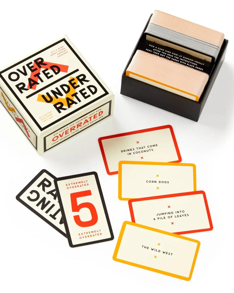 Overrated / Underrated Social Game
