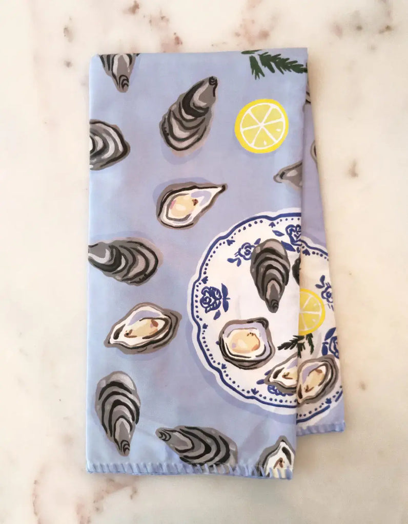 Oysters Tea Towel