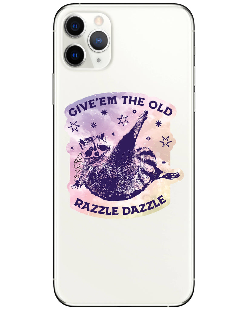 Funny Raccoon Sticker