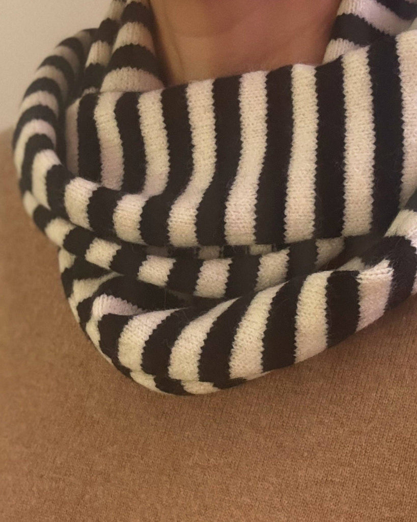 Slim Minimalist Knit Scarf