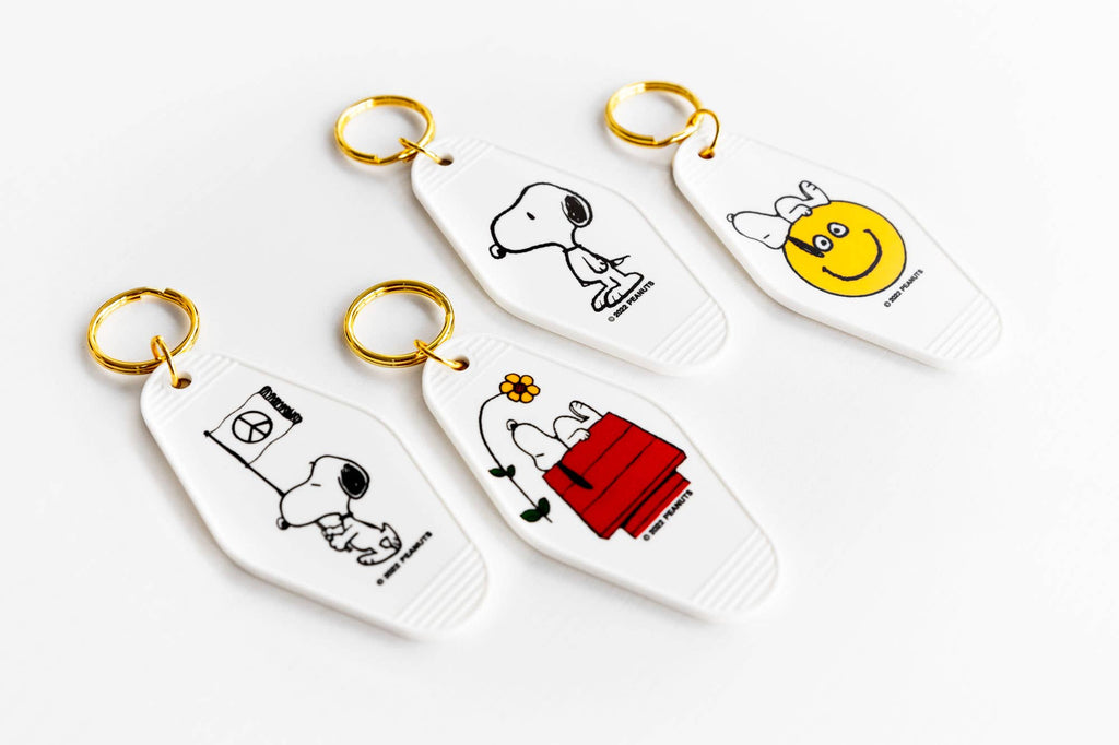 Classic Snoopy Key Tag