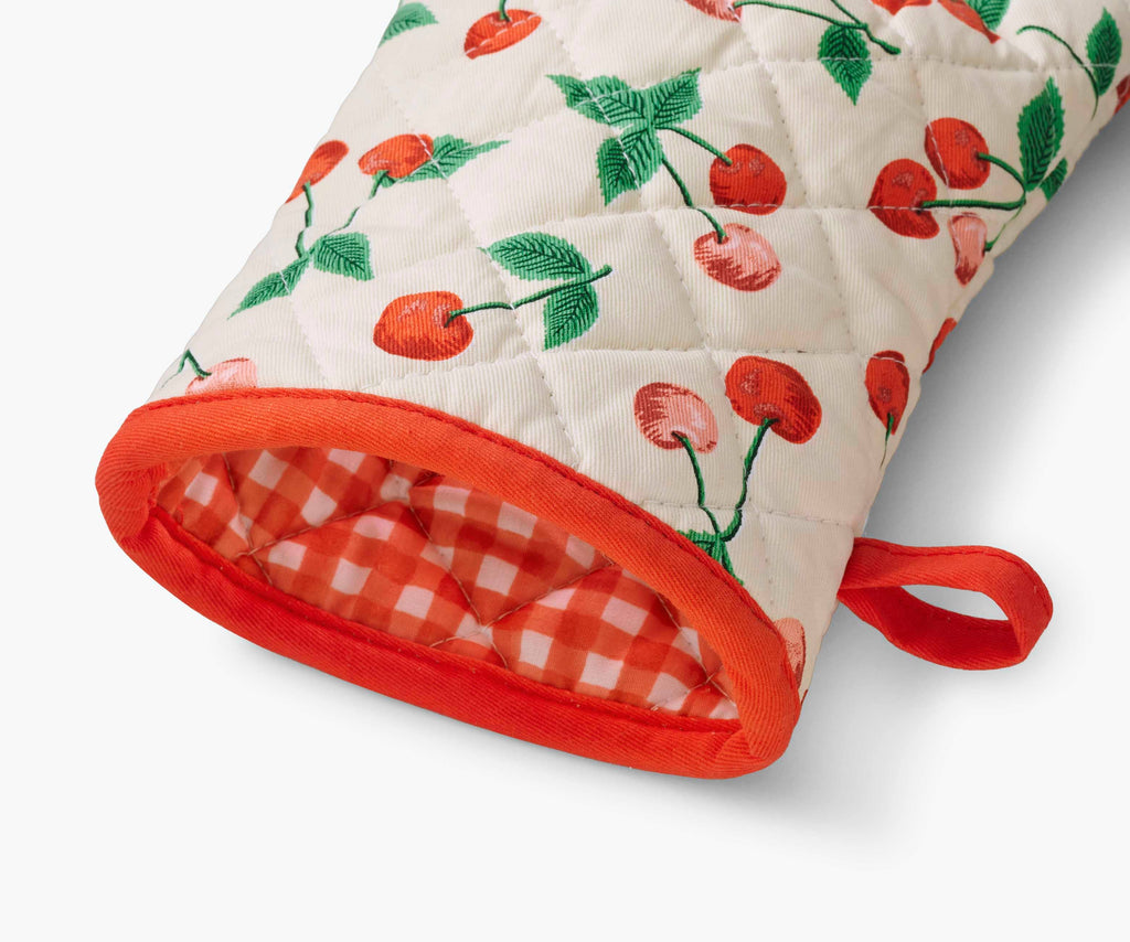 Cherries Oven Mitt