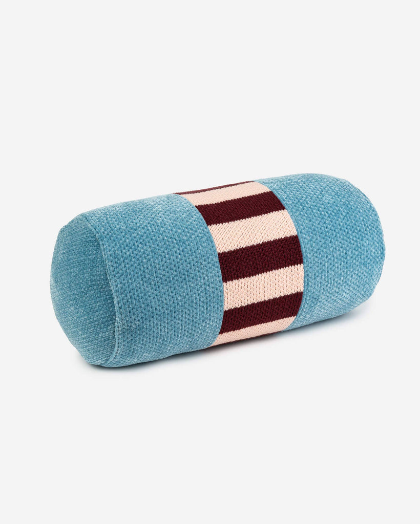 Tile Patch Chenille Bolster Pillow