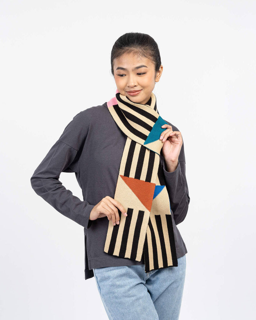 Sailboat Skinny Scarf