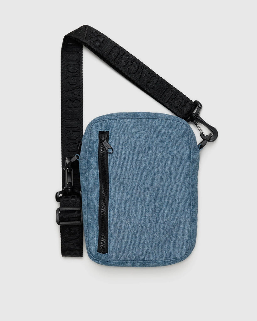 Sport Crossbody Bag in Digital Denim