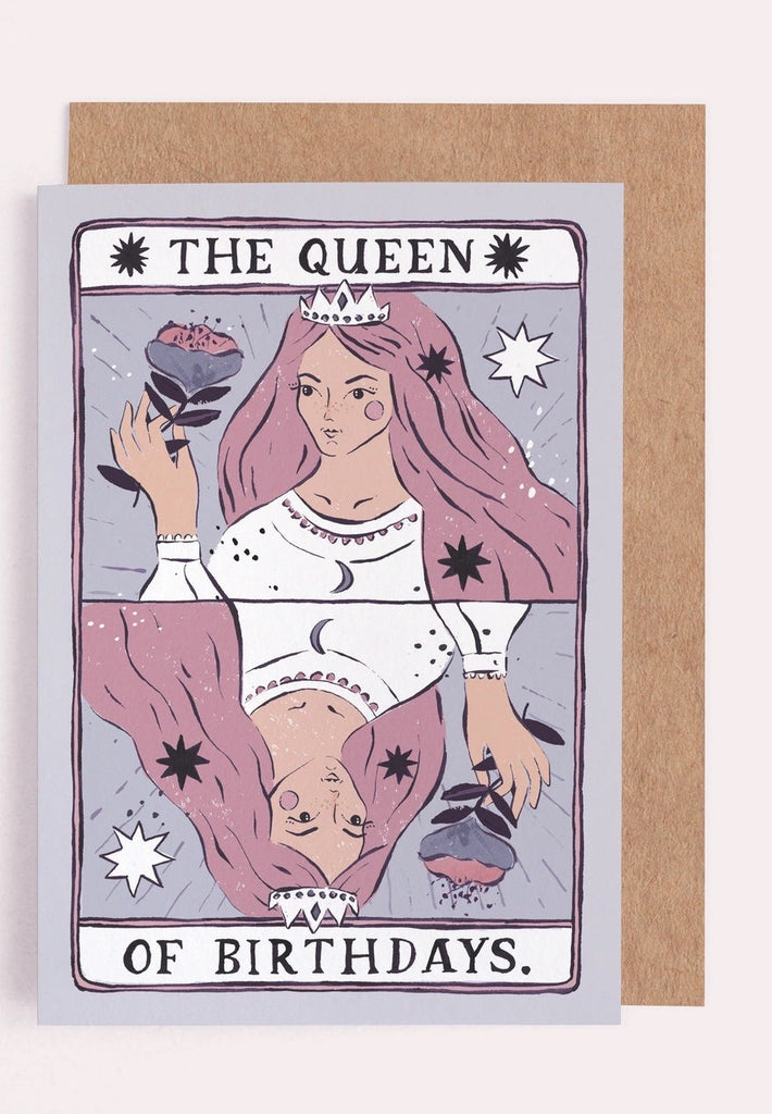 Queen of Birthdays Card
