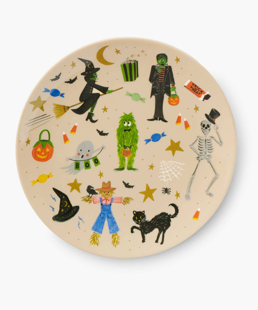 Halloween Parade Melamine Dessert Plates