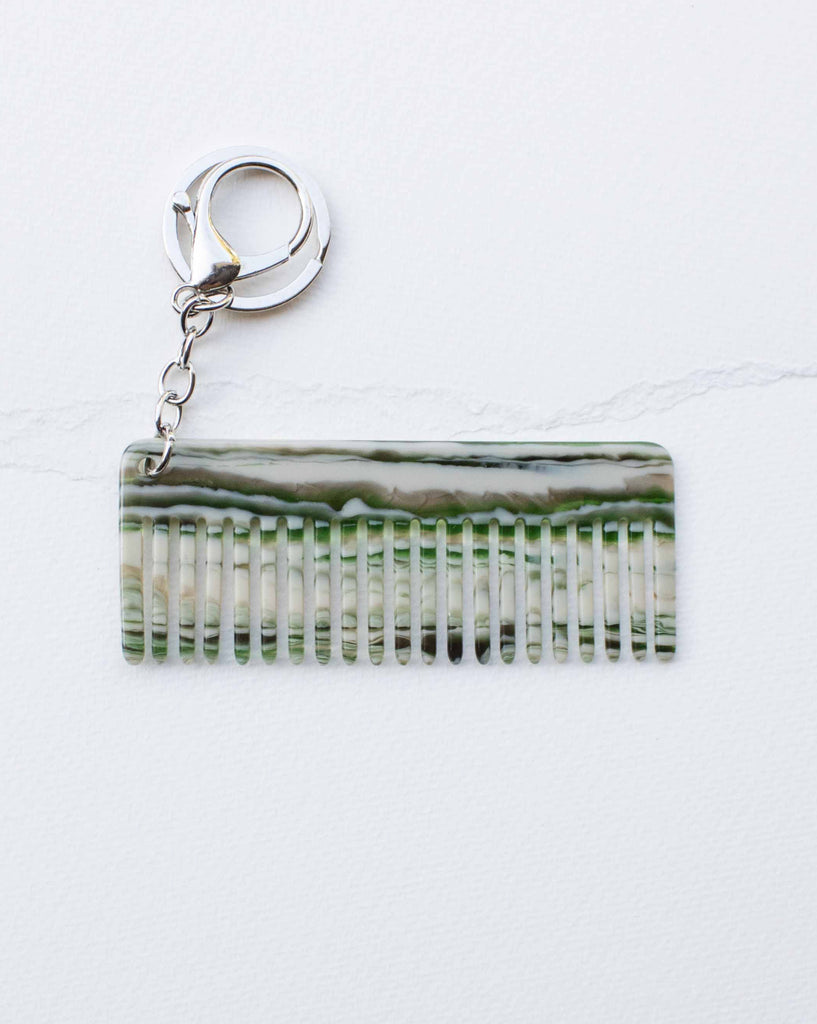 Eco Acetate Comb Bag Charm