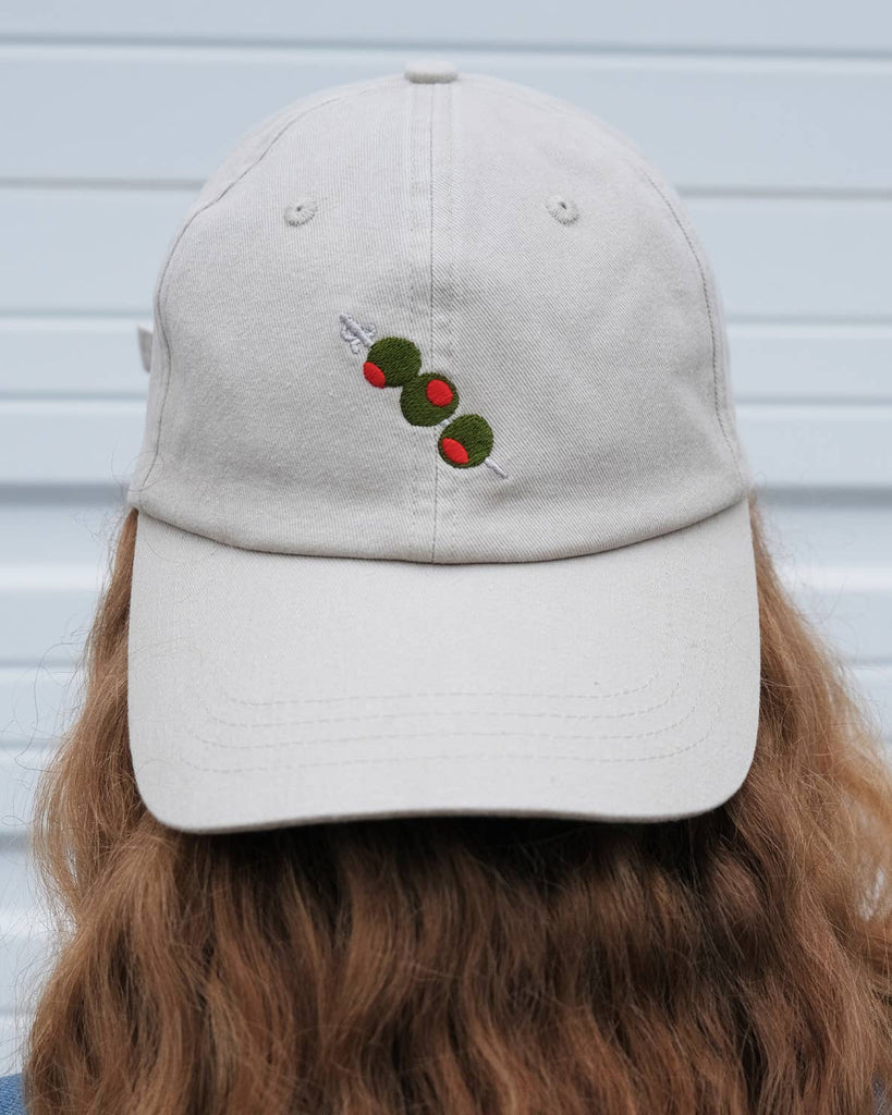 Olives Embroidered Hat