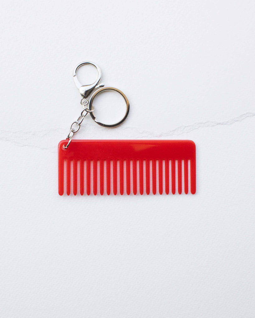 Eco Acetate Comb Bag Charm