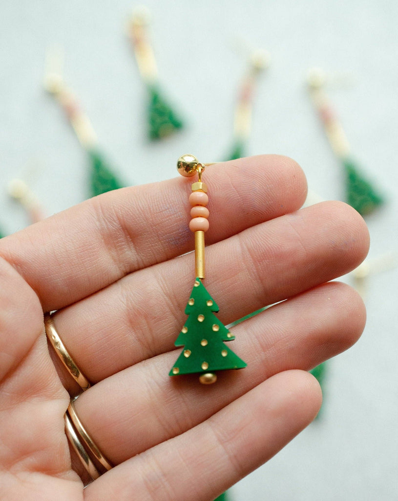 Christmas Tree Earrings