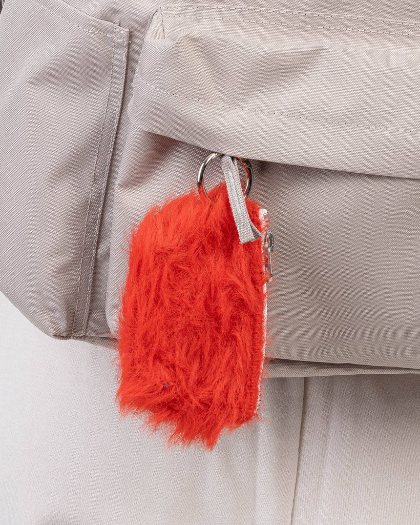 Faux Fur Pouch Bag Charm
