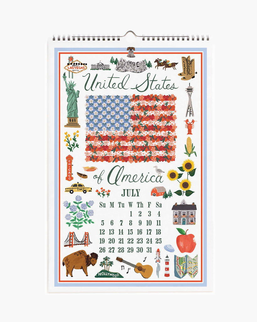 2026 World Travel Wall Calendar