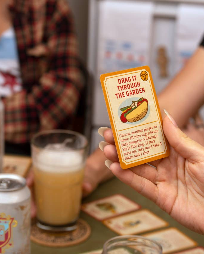 Chicago Handshake Drinking Card Game
