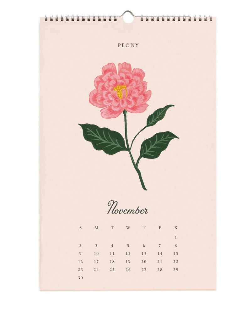 2025 Say It With Flowers Wall Calendar