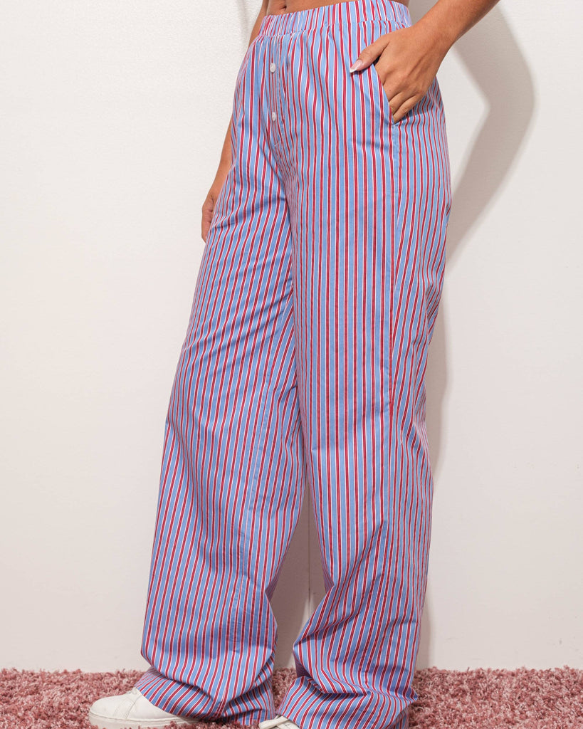 Striped Pajama Pants