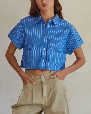 Sadie Shirt - Blue