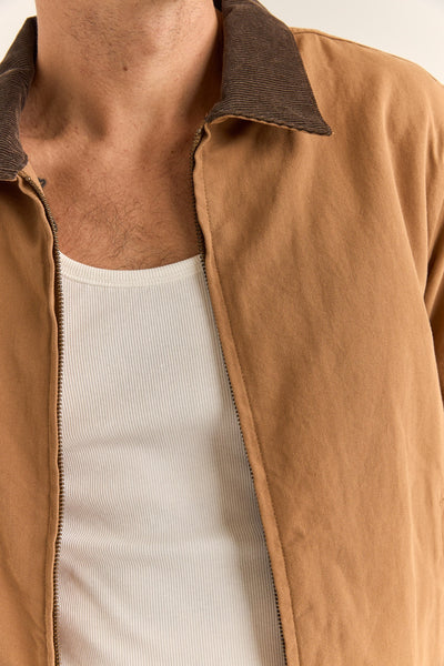 James Jacket in Tobacco
