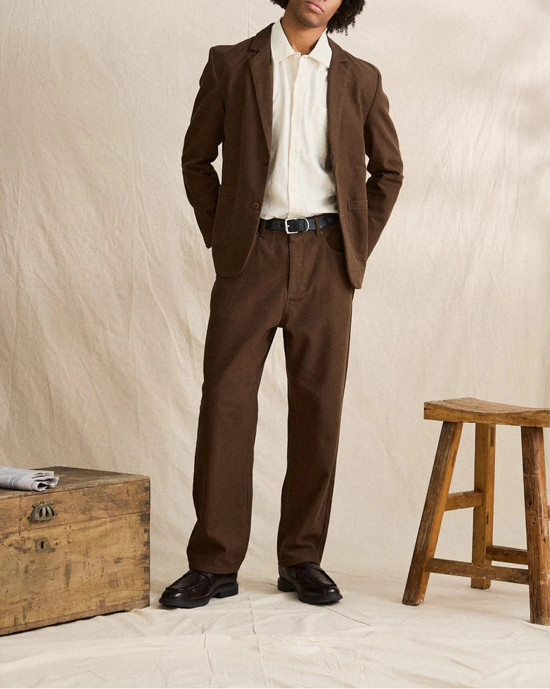 Palmer Blazer in Burnt Tobacco