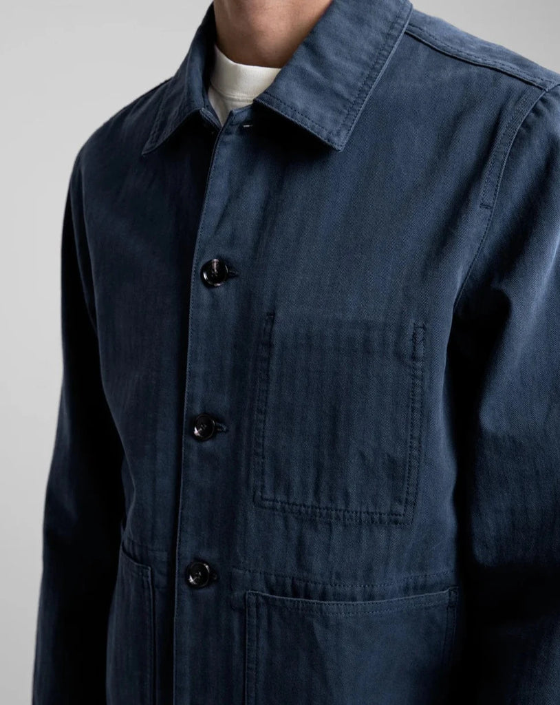 Classic Chore Coat in Worn Navy