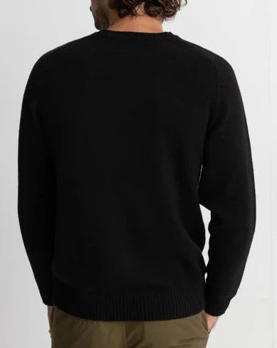 Classic Crew Knit in Vintage Black