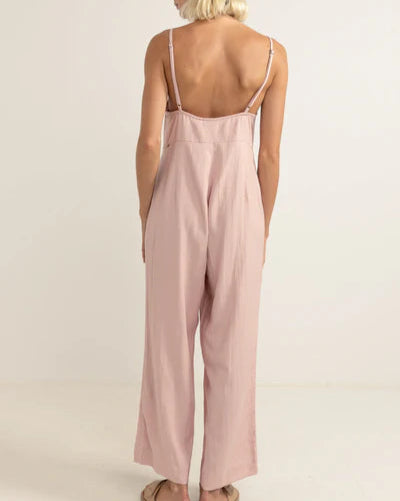 Classic Jumpsuit in Rose