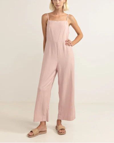 Classic Jumpsuit in Rose