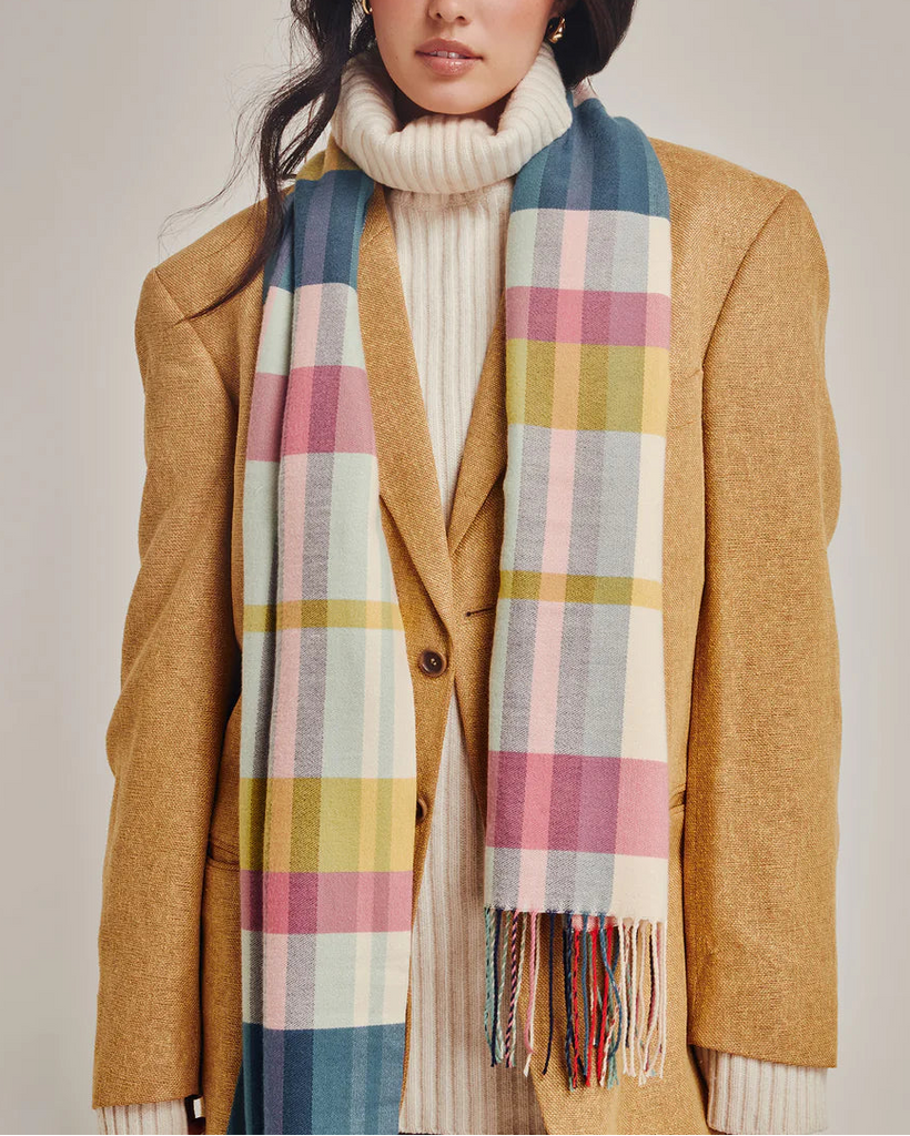 Central Park Plaid Scarf