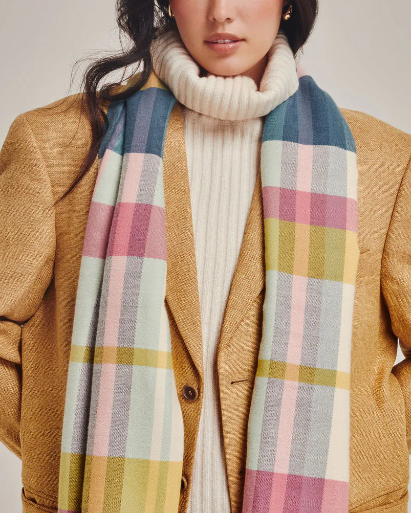 Central Park Plaid Scarf