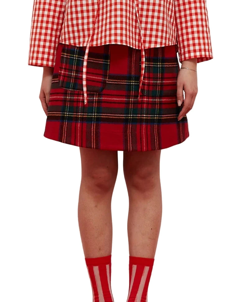 Wink Skirt in Red