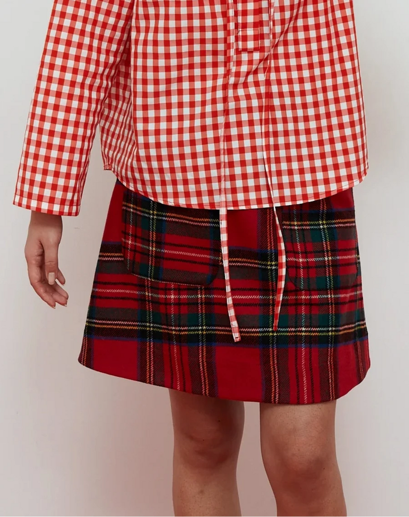 Wink Skirt in Red