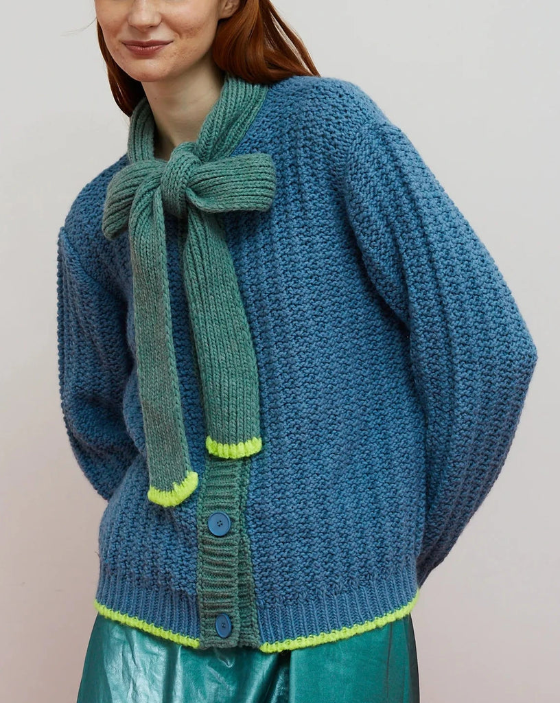 Grace Cardigan in Blue