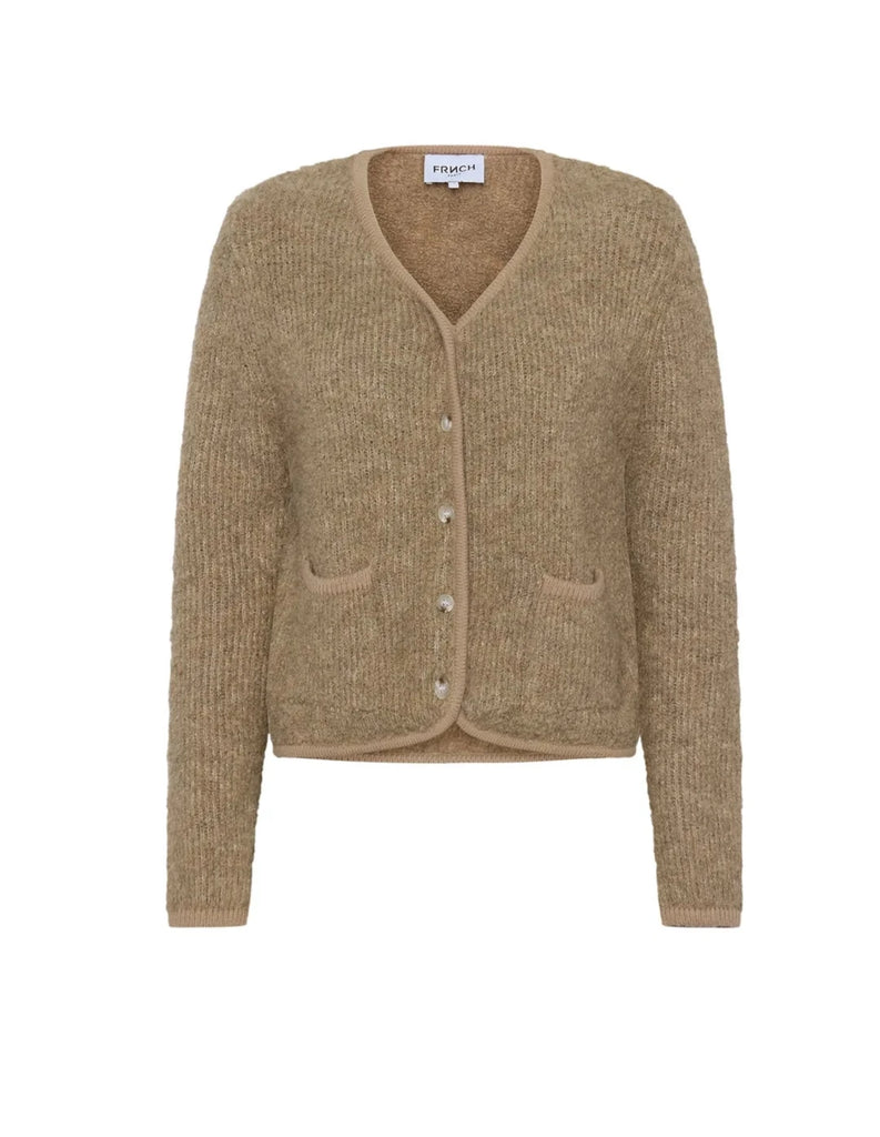 Urgent Cardigan in Beige