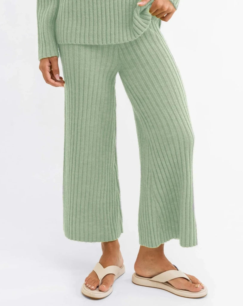 Daisy Knit Pant in Sage