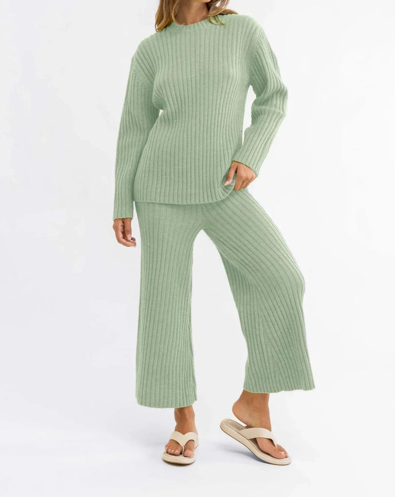 Daisy Knit Pant in Sage
