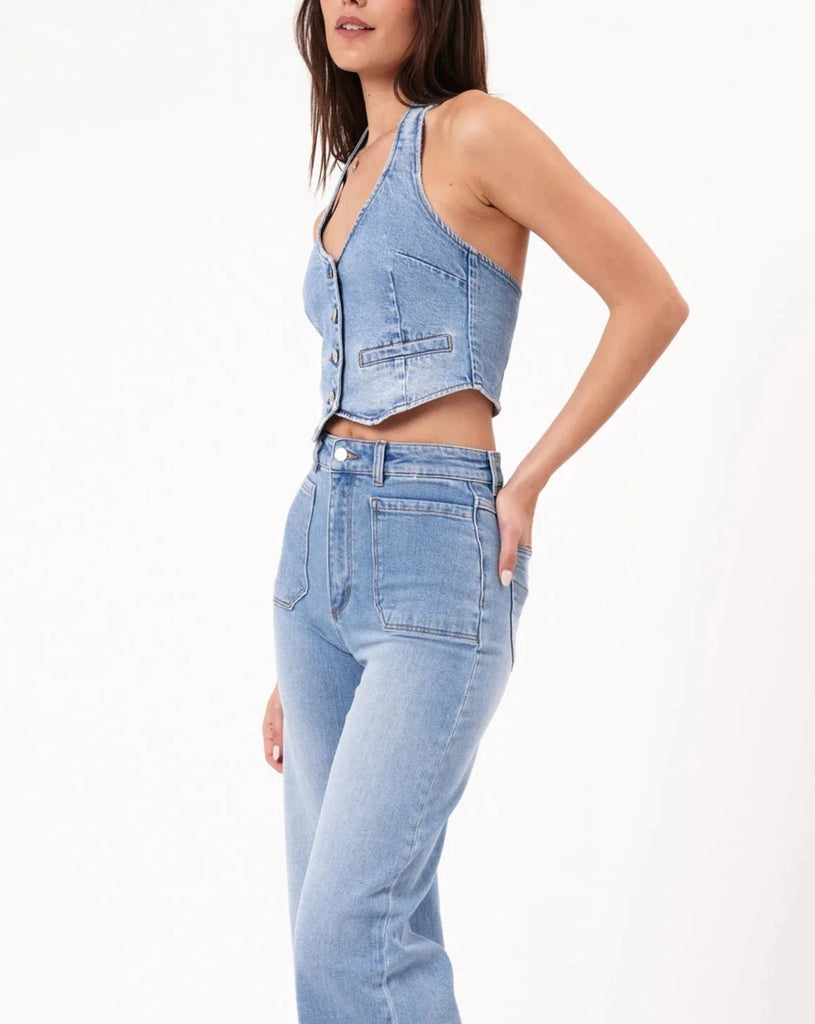 Halter Vest in Ranch