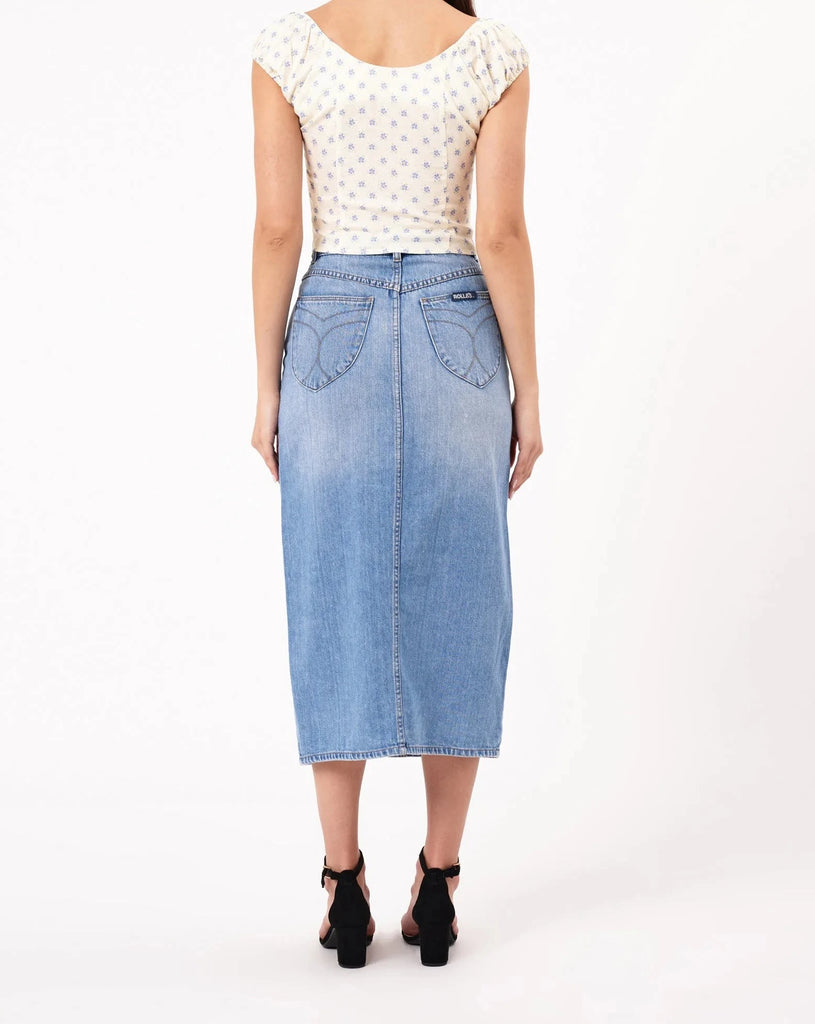Sailor Skirt in Mid Vintage Blue