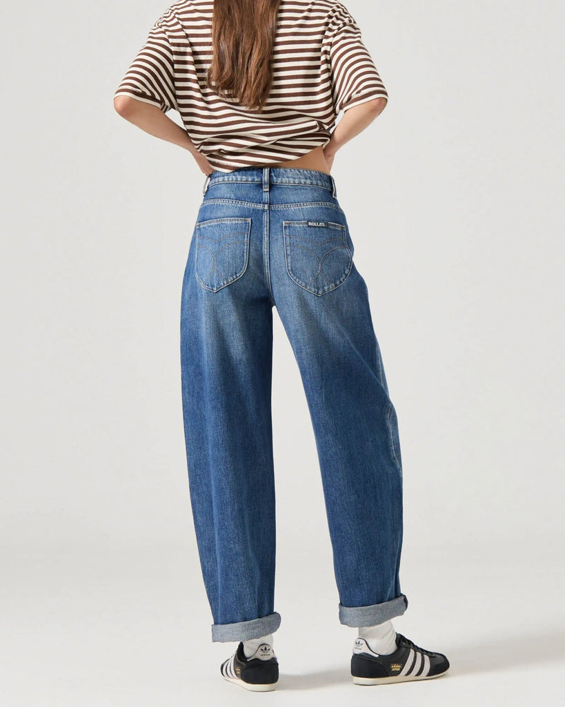 Gigi Barrel Jeans in Paris Texas