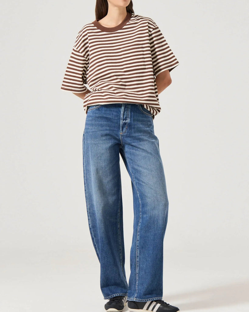 Gigi Barrel Jeans in Paris Texas