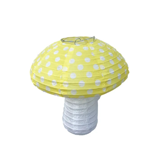 Mushroom Paper Lantern - Small